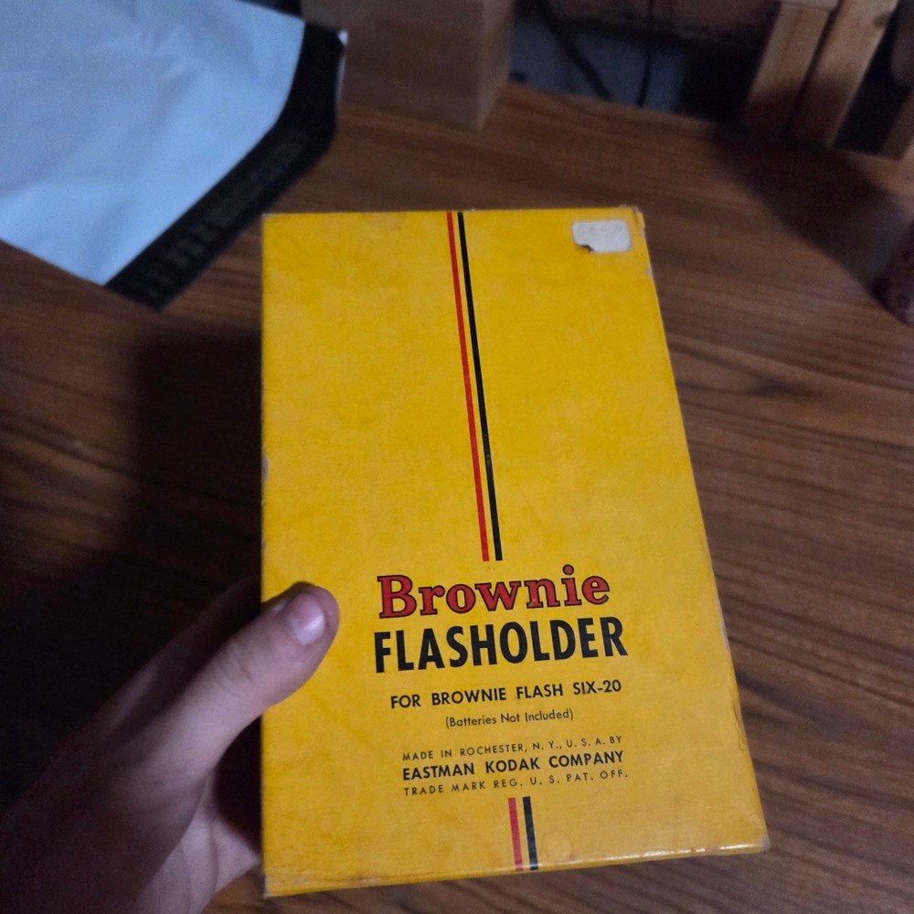 Vintage Kodak Brownie Flashholder for Brownie Flash Six-20 Camera in Box - Picture 6 of 6